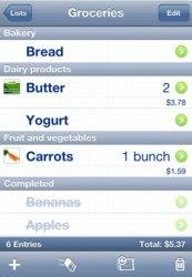 ShoppingList