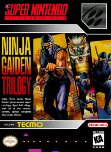 Ninja Gaiden Trilogy (Rus) Super Nintendo