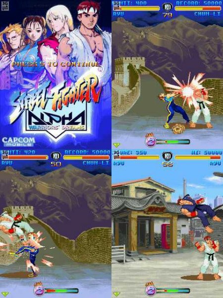 Street Fighter-Alpha Warriors 128x160