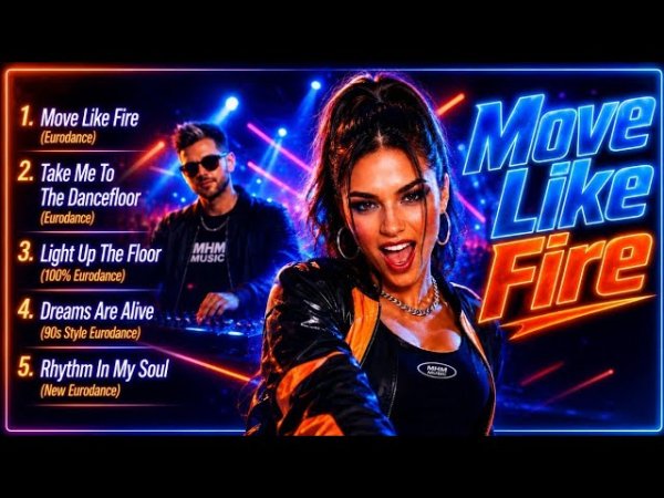 MHM - Move Like Fire (Nonstop Mix)