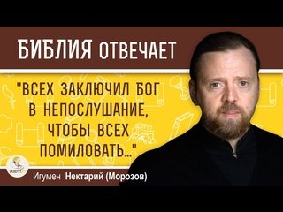 Игумен Нектарий (Морозов) - "Всех заключил Бог в непослушание, чтобы всех помиловать. . . "