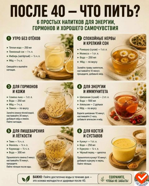 После 40 лет
