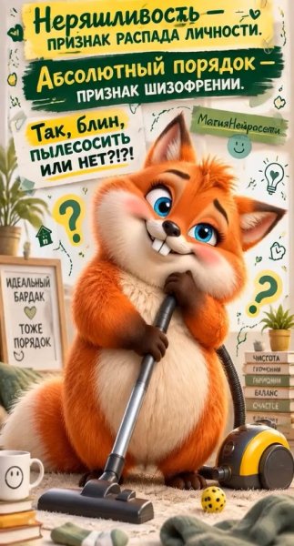Пылесосить или нет?