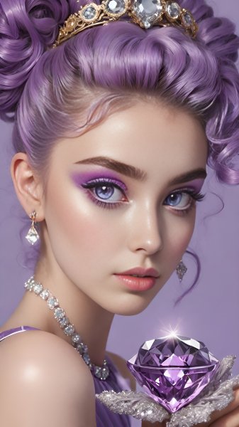 Девушка,леди лаванда,вертикальные.02