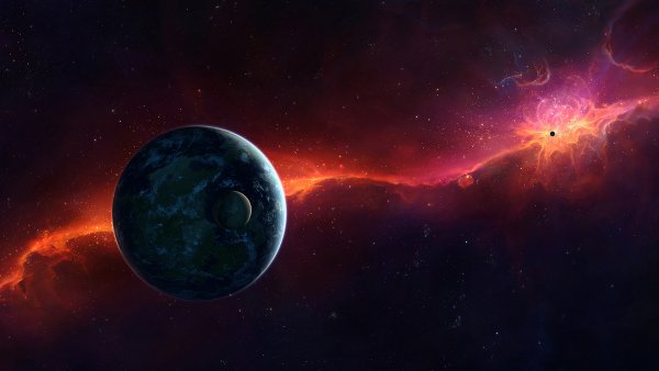 earth moon universe