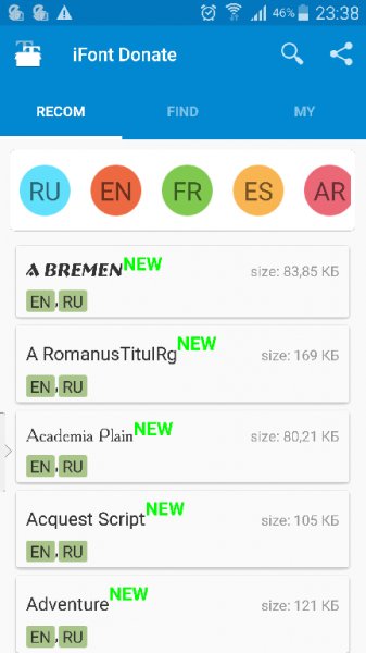 iFont [Donate] v5.4.3