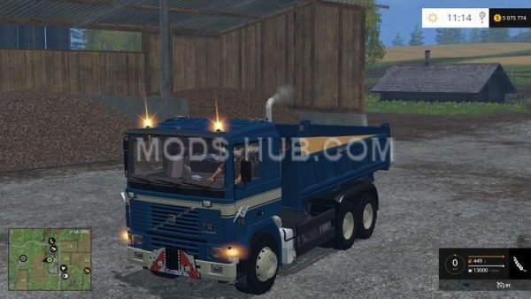 tmp volvo f12 benne