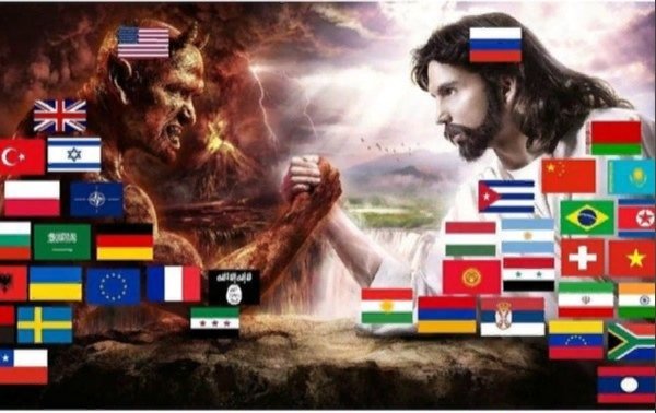 Сербы поставили в соцсетях вот картинку, вместе выстоим!