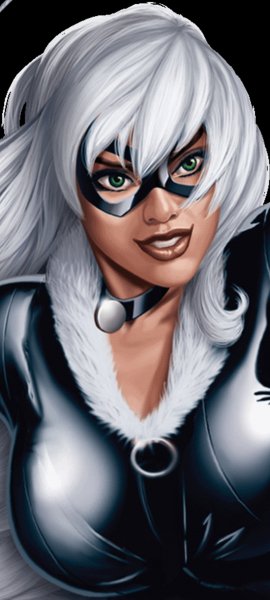 Marvel. Black Cat face (1)