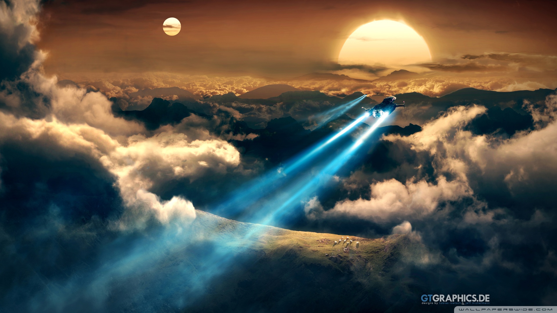 1 asteroid field-wallpaper-1920x1080
