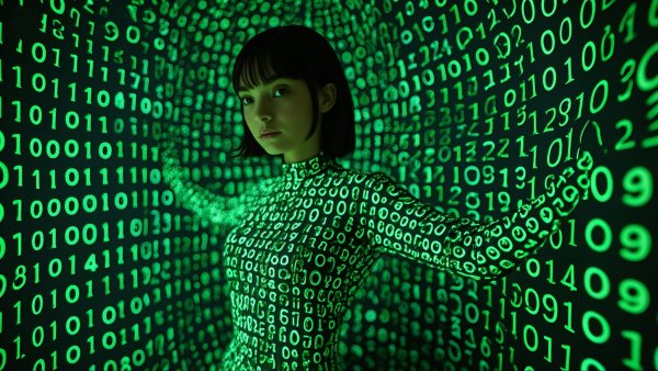 Matrix-ai-art-girl
