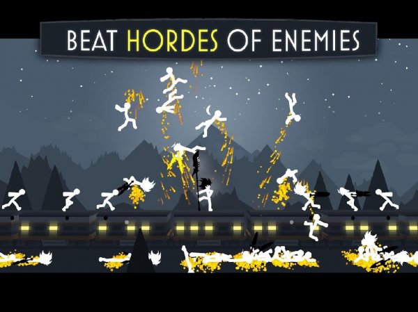 Stick Fight: Shadow Warrior v.1.03 [Мод: много ден
