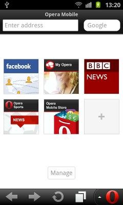 Opera Mobile 12