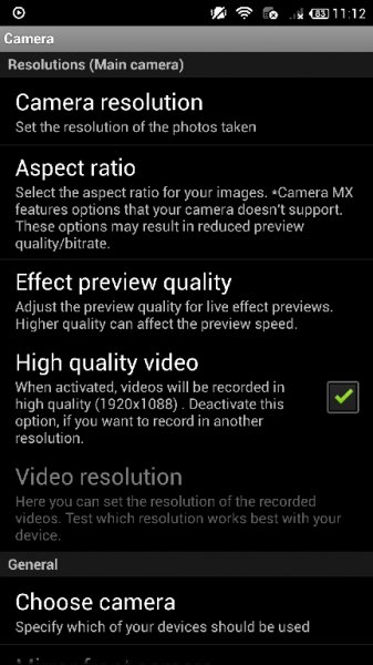 Camera MX 2 3 5