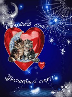 Спокойной ночи любимая