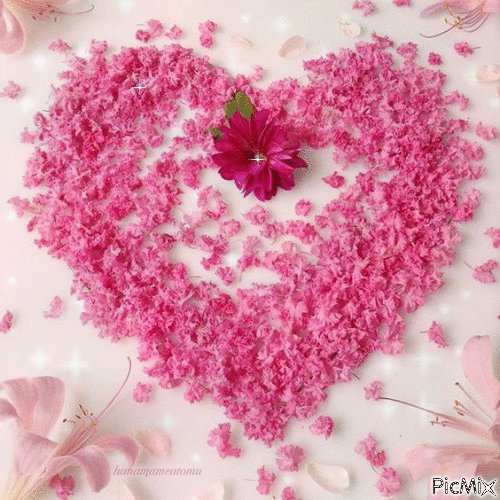 Coeur en fleurs