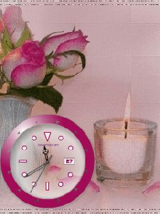 Candle rose