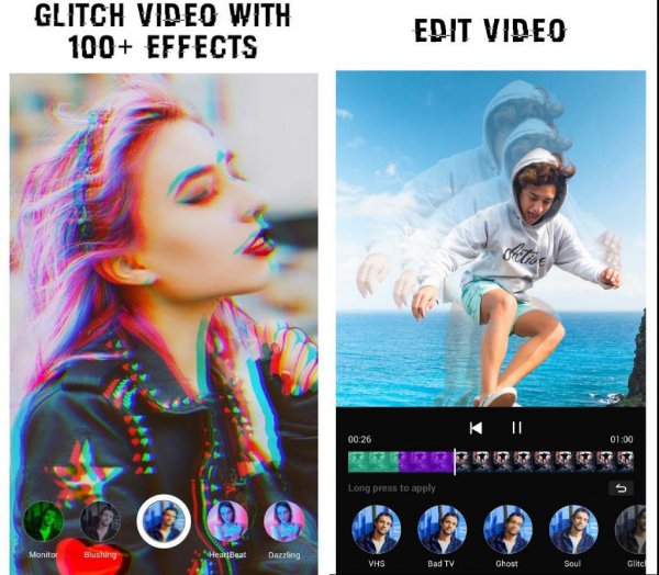 Эффекты Glitch Для Видео GlitchCam (1.2.1.2) Mod Unlocked