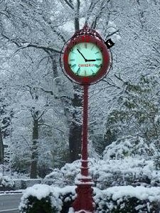 Winter clock