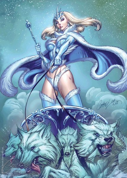 J. Scott Campbell - Snow Queen