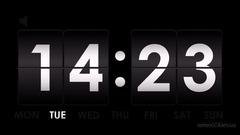 Fullscreen-Clock