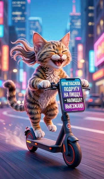 - Напицца? Выезжаю!