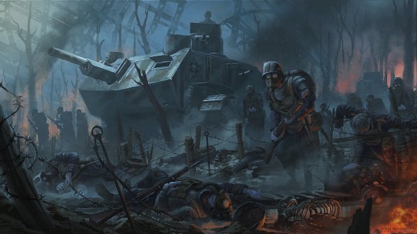 милитаризм Первая мировая война by Eddie Bennun
