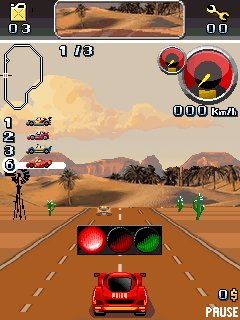racing rustle