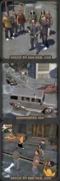 GTA 4 - Конкуренты (Rival Drive By Gang)