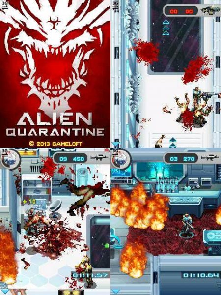 Alien Quarantine 240x320 SE K800i EN