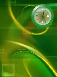 Abstract green