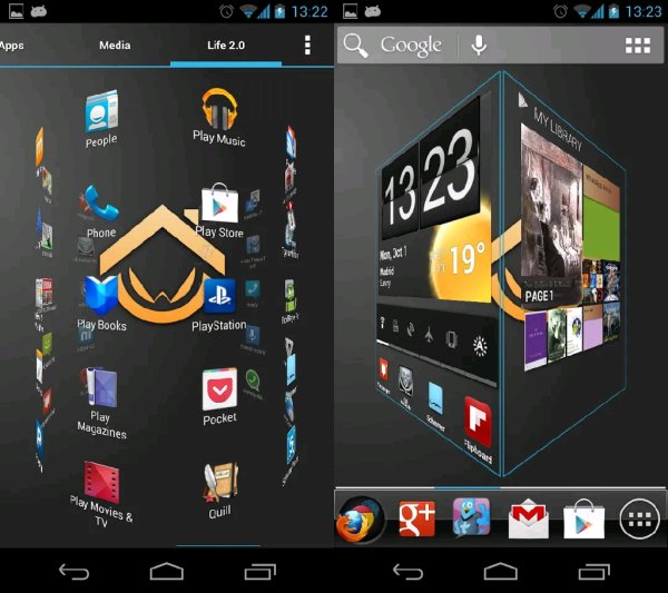 ADW Launcher EX v1.3.4.0.Rus
