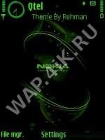 WAP 4iK RU Green Abstract By Rehman
