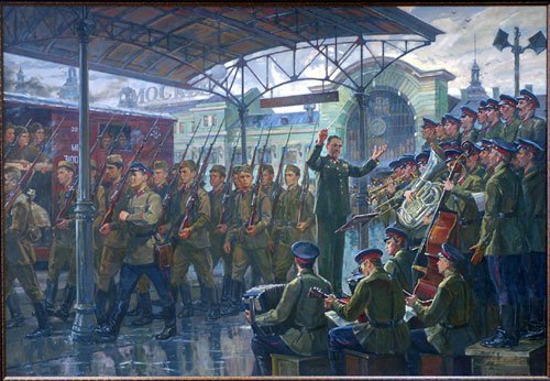 Краснознамённый ансамбль - Друзья-однополчане