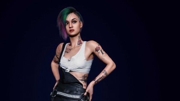 Judy Alvarez Art Cyberpunk 2077
