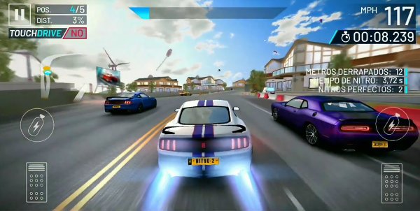 Asphalt Nitro 2 Claro juegos