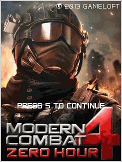 Modern Combat 4: Zero Hour 176x208