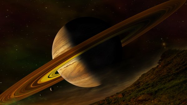 saturn kosmos planeta