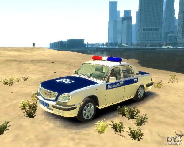 ГАЗ 31105 ДПС для GTA 4