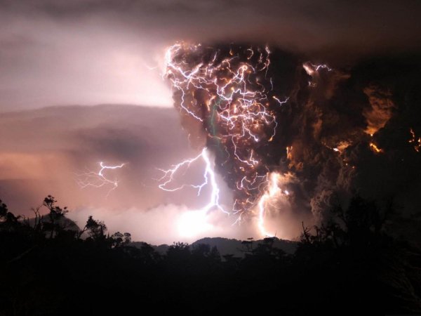 Nature Volcanoes Volcano in action 03586