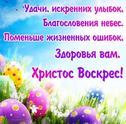 Христос воскрес!