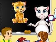 Pregnant Talking Angela School Teacher
