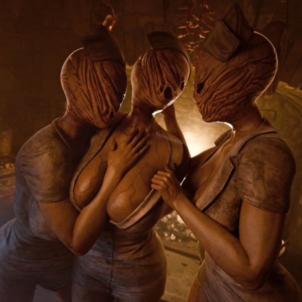 Bubble-head-nurse-Silent-Hill-Игры-8542157