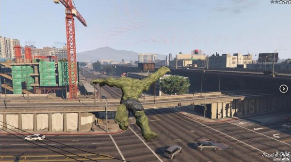 The Hulk для GTA 5