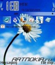 -White-flower-Nokia-Theme