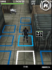 Metal Gear Acid Mobile 3D(240-320)ENG