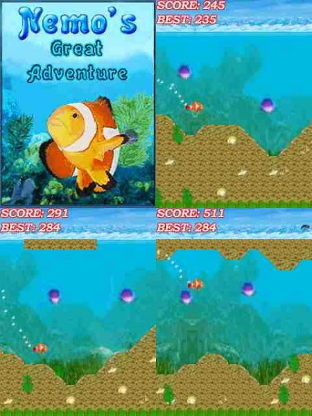 Nemos Great Adwenture 320x240 E72
