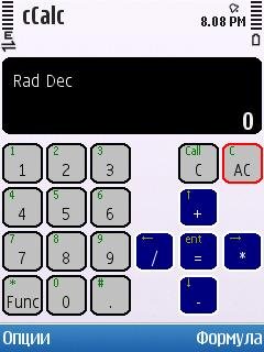 cCalc v1.12 s60 3rd 1