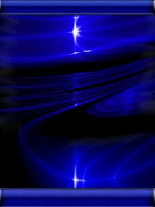 Abstract Blue bu HAMEN