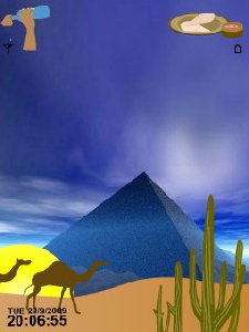 Blue pyramid